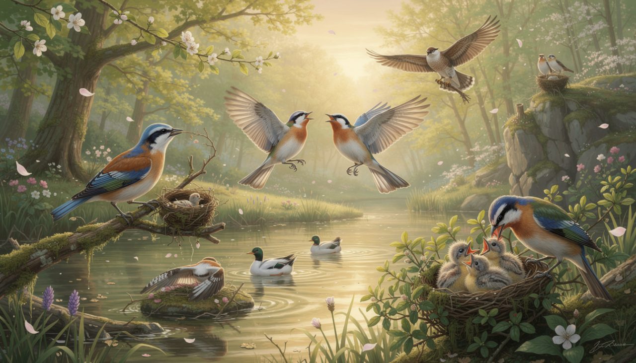 La période de reproduction des oiseaux : comprendre leurs comportements saisonniers