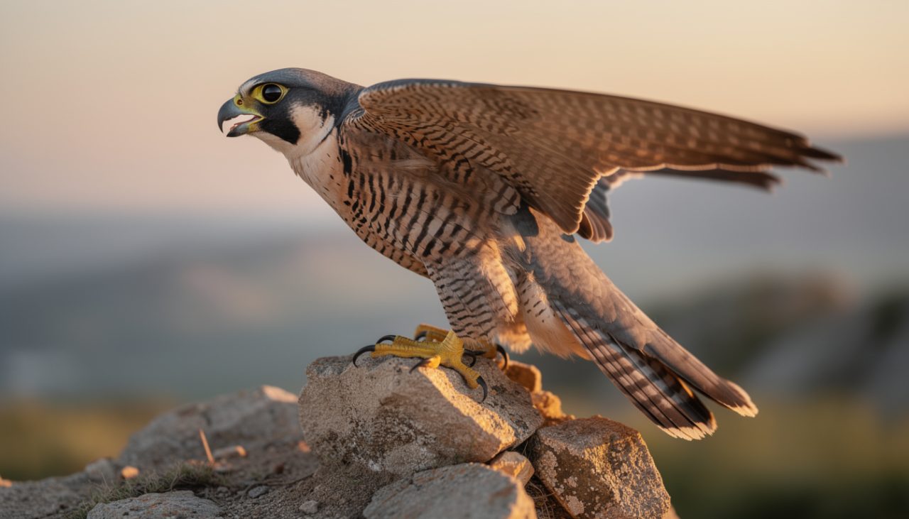 Oiseau de proie rapide et agile : caractéristiques et adaptations