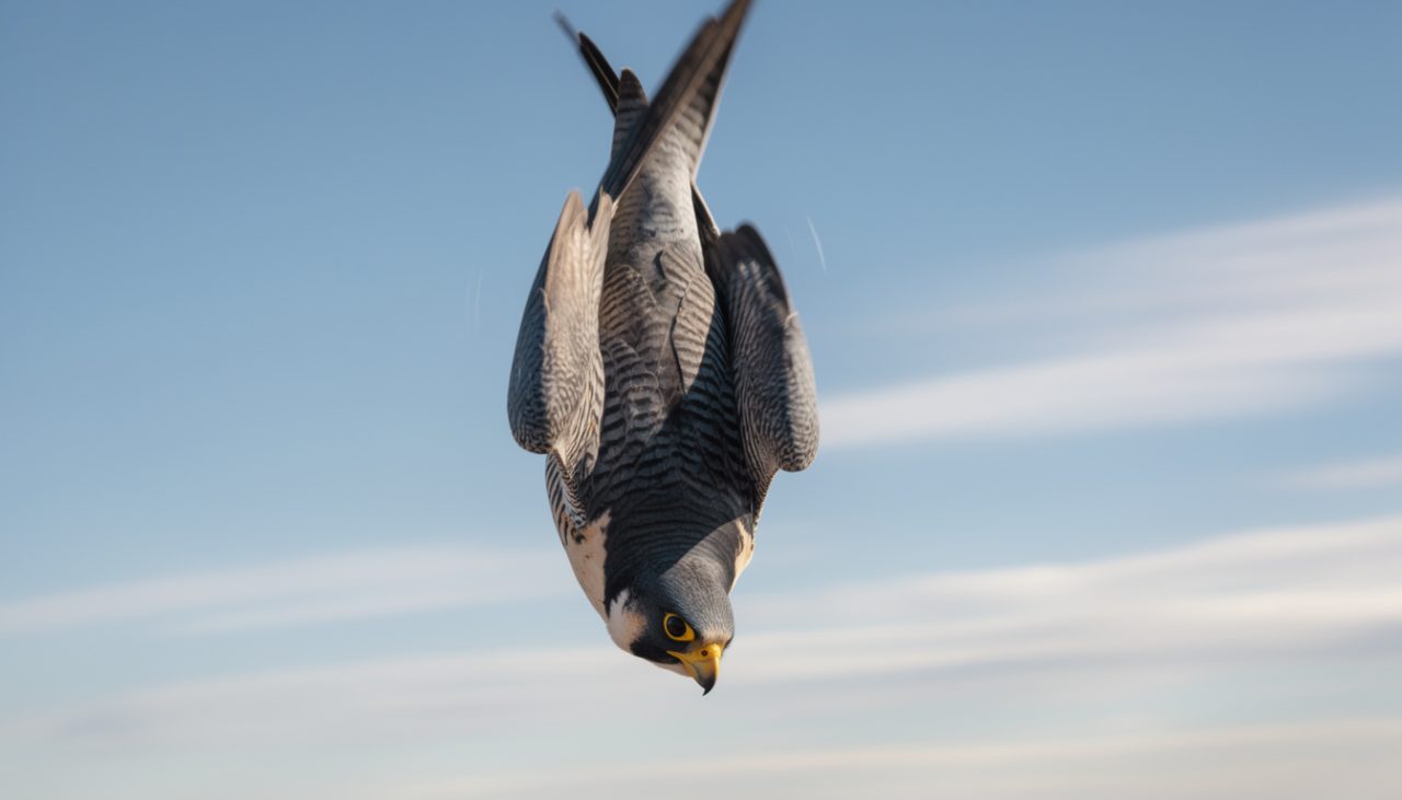 Quel oiseau est le plus rapide en piqué