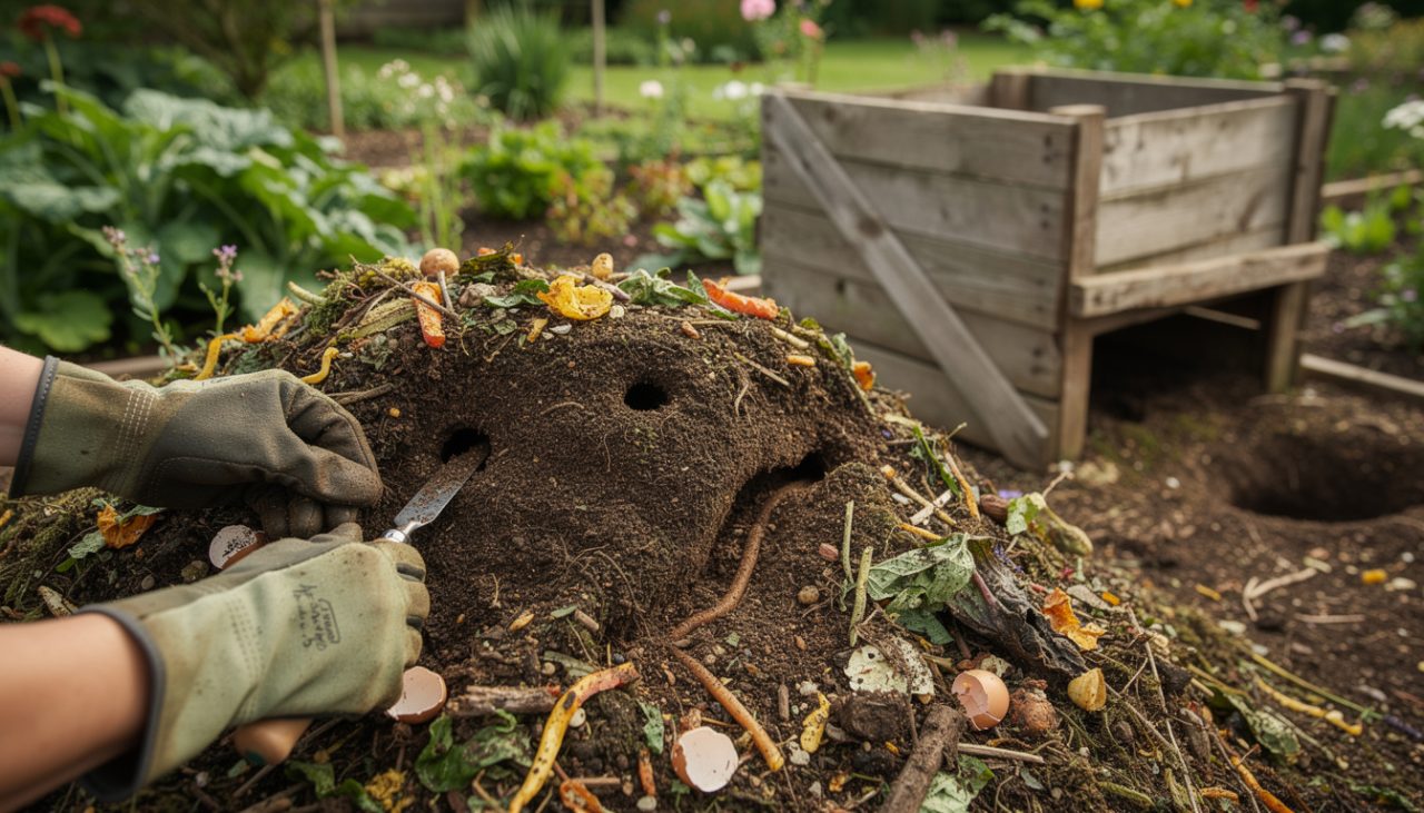 découvrez comment identifier les trous dans votre compost causés par les rongeurs et apprenez des méthodes efficaces pour les réparer et protéger votre compost.